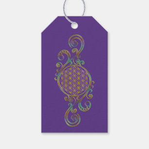 Blume des Lebens - Spiralschmuck 1 Geschenkanhänger