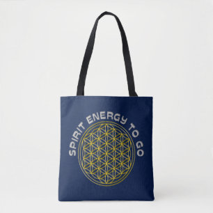 Blume des Lebens - spirituelle Energie zum Mitnehm Tasche