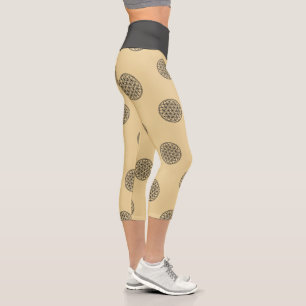 BLUME DES LEBENS - Symbol der Heiligen Geometrie U Capri Leggings