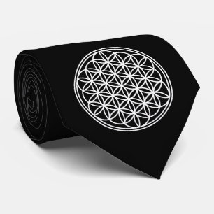 BLUME DES LEBENS - Symbol der Heiligen Geometrie U Krawatte