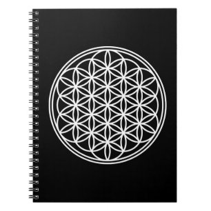 BLUME DES LEBENS - Symbol der Heiligen Geometrie U Notizblock
