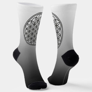 BLUME DES LEBENS - Symbol der Heiligen Geometrie U Socken