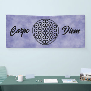 BLUME DES LEBENS - Symbol der Heiligen Geometrie v Banner