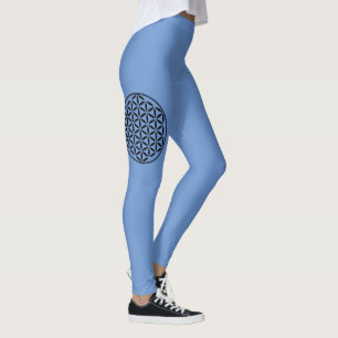 BLUME DES LEBENS - Symbol der Heiligen Geometrie v Leggings