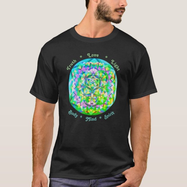 Blume des Lebens~ T - Shirt (Vorderseite)