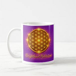 Blume-des-Lebens-Tasse Kaffeetasse