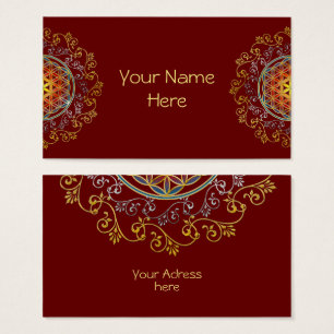 Blume des Lebens - Vintage Ornamente Mandala 1