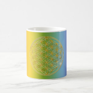 Blume des Lebens   Wiestichakren colate BG Kaffeetasse