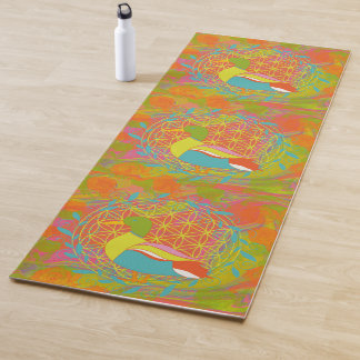 Blume des Lebens Yogamatte