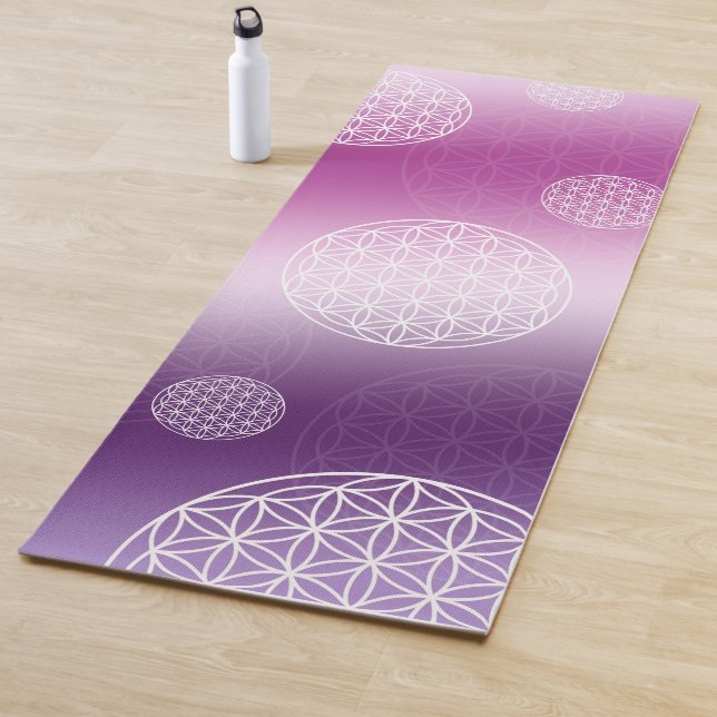 Blume des Lebens Yogamatte (Beispiel)