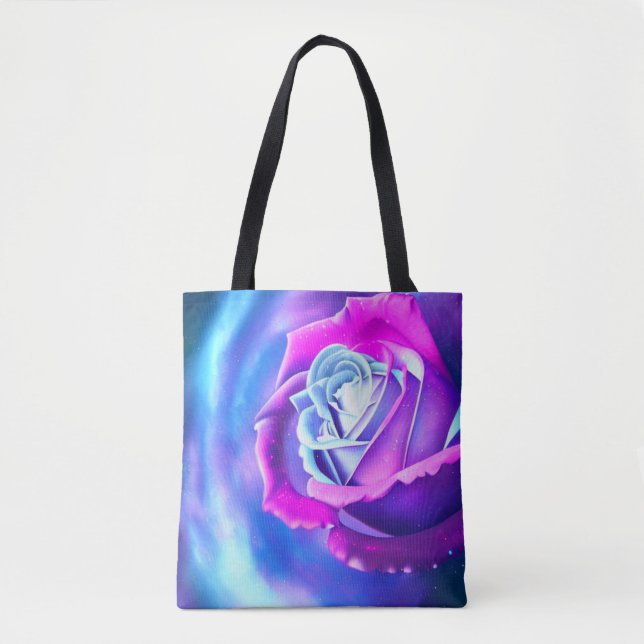 Blume des Lebensweges Tasche (Vorderseite)