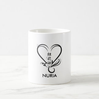 blume des Lottos, nuria im Chinesen, des NURIA, Kaffeetasse