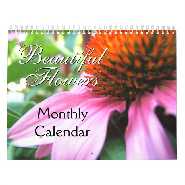 Blume des Mittleren Gartens - Originalfotografie Kalender (Titelbild)