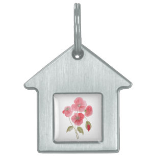 Blume des Mohns Tiermarke