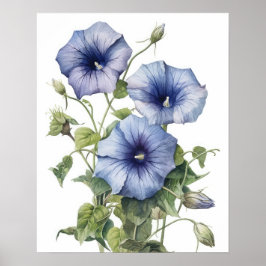 Blume des Morgens Poster