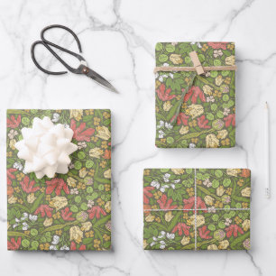 Blume des Muttertags Rote und Gelbe Tulpen Geschenkpapier Set