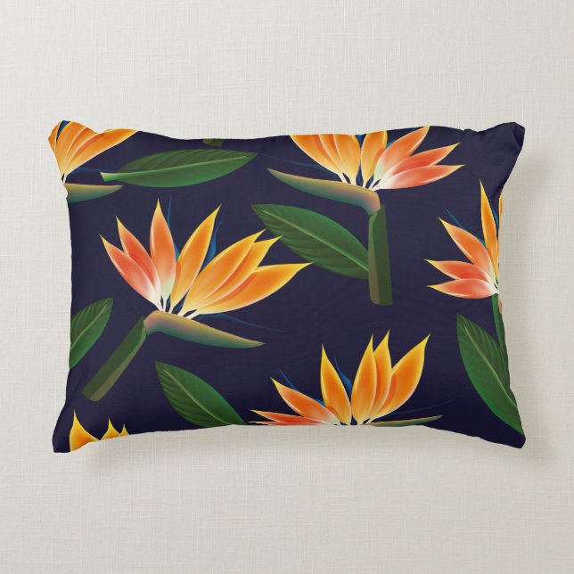 Blume des Paradieses Dekokissen (Vorderseite)