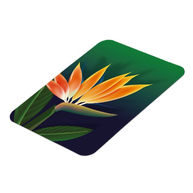 Blume des Paradieses Magnet (Linke Seite)