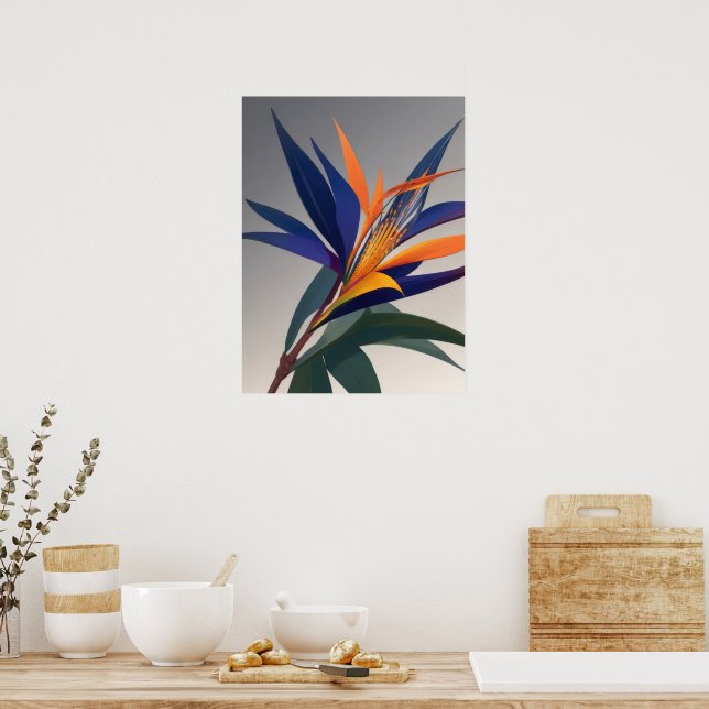 Blume des Paradieses Poster (Küche)
