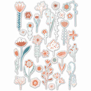 Blume des Sommers Aufkleber