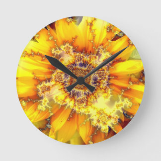 Blume des Sun - Uhr
