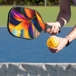 Blume des tropischen Paradieses Pickleball Schläger