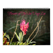 Blume des Zoo-Kalenders von San Diego