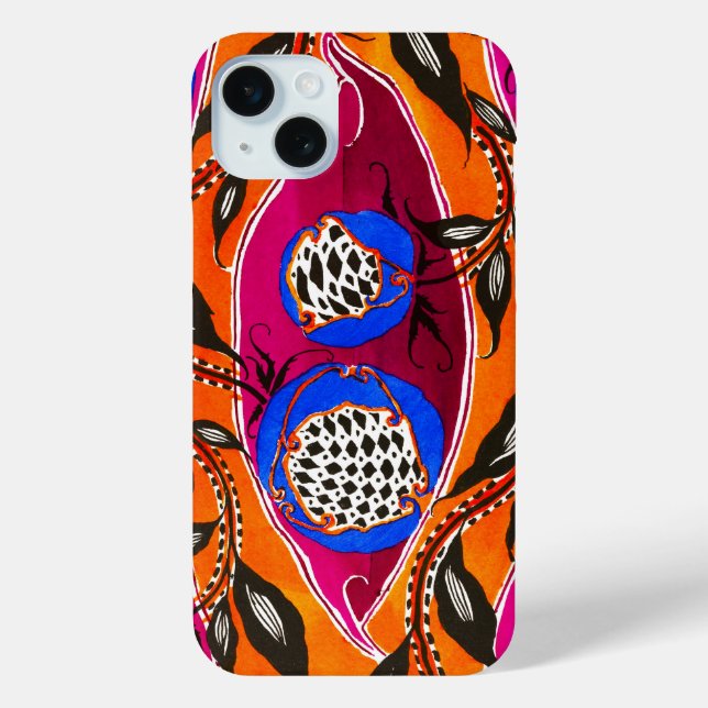 Blume Design Phone Case (Rückseite)