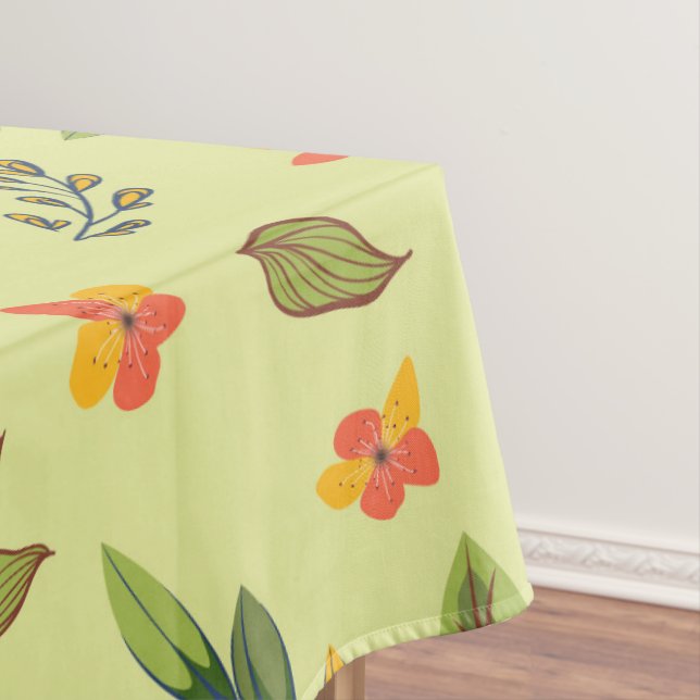 Blume Design Serie 3 Tischdecke (Beispiel)