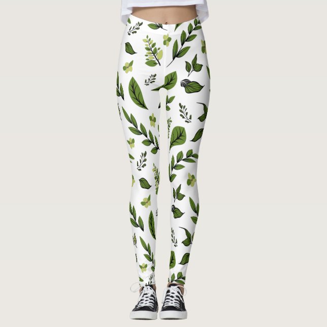 Blume Design Serie 4 Leggings (Vorderseite)