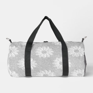 Blume-DESIGN-STIL für die Papiertüte schneiden Duffle Bag