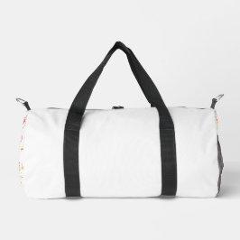 Blume-DESIGN-STIL für die Papiertüte schneiden Duffle Bag