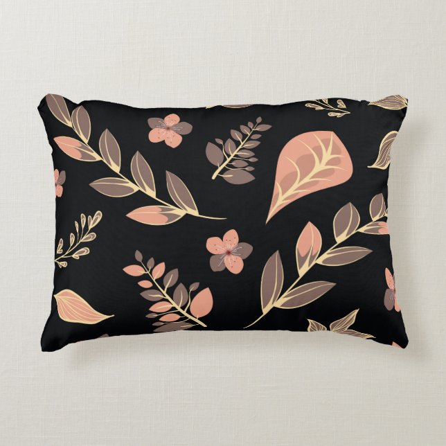 Blume-Designserie Dekokissen (Vorderseite)