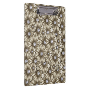 Blume Diamonds Clipboard Klemmbrett