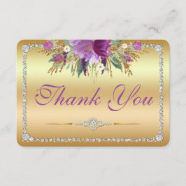 Blume Diamonds Wedding Danke Gold