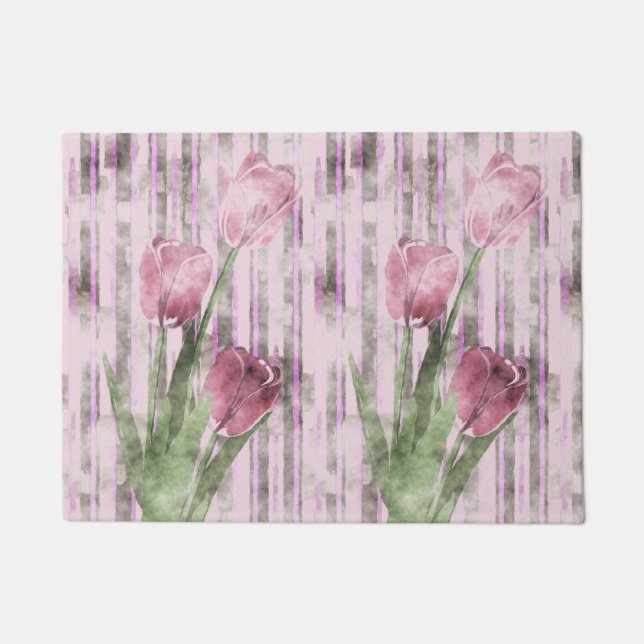 Blume Door Mat Fußmatte (Vorderseite)