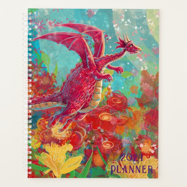 Blume Dragon Planner Planer (Vorderseite)