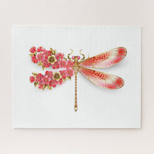 Blume Dragonfly mit Schmucksakura