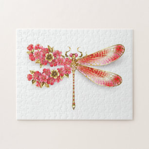 Blume Dragonfly mit Schmucksakura