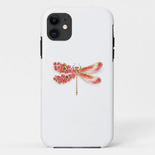 Blume Dragonfly mit Schmucksakura Case-Mate iPhone Hülle