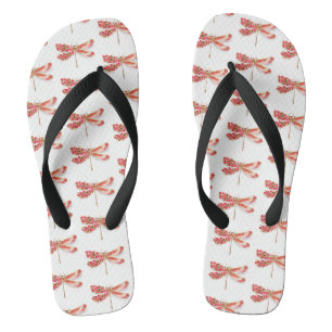Blume Dragonfly mit Schmucksakura Flip Flops