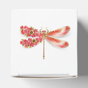 Blume Dragonfly mit Schmucksakura Geschenkschachtel