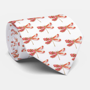 Blume Dragonfly mit Schmucksakura Krawatte