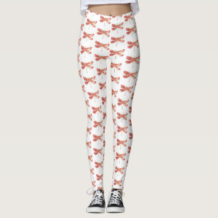 Blume Dragonfly mit Schmucksakura Leggings