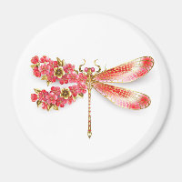 Blume Dragonfly mit Schmucksakura