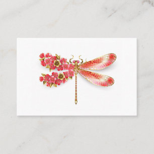 Blume Dragonfly mit Schmucksakura Rabattkarte