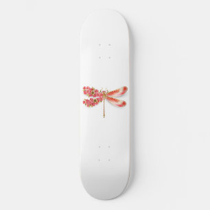 Blume Dragonfly mit Schmucksakura Skateboard