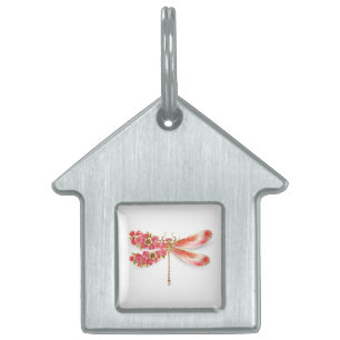 Blume Dragonfly mit Schmucksakura Tiermarke