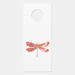 Blume Dragonfly mit Schmucksakura Türanhänger