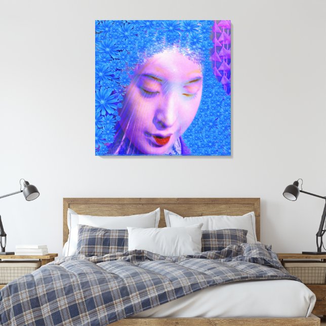 Blume Dream Leinwanddruck (Insitu (Schlafzimmer))